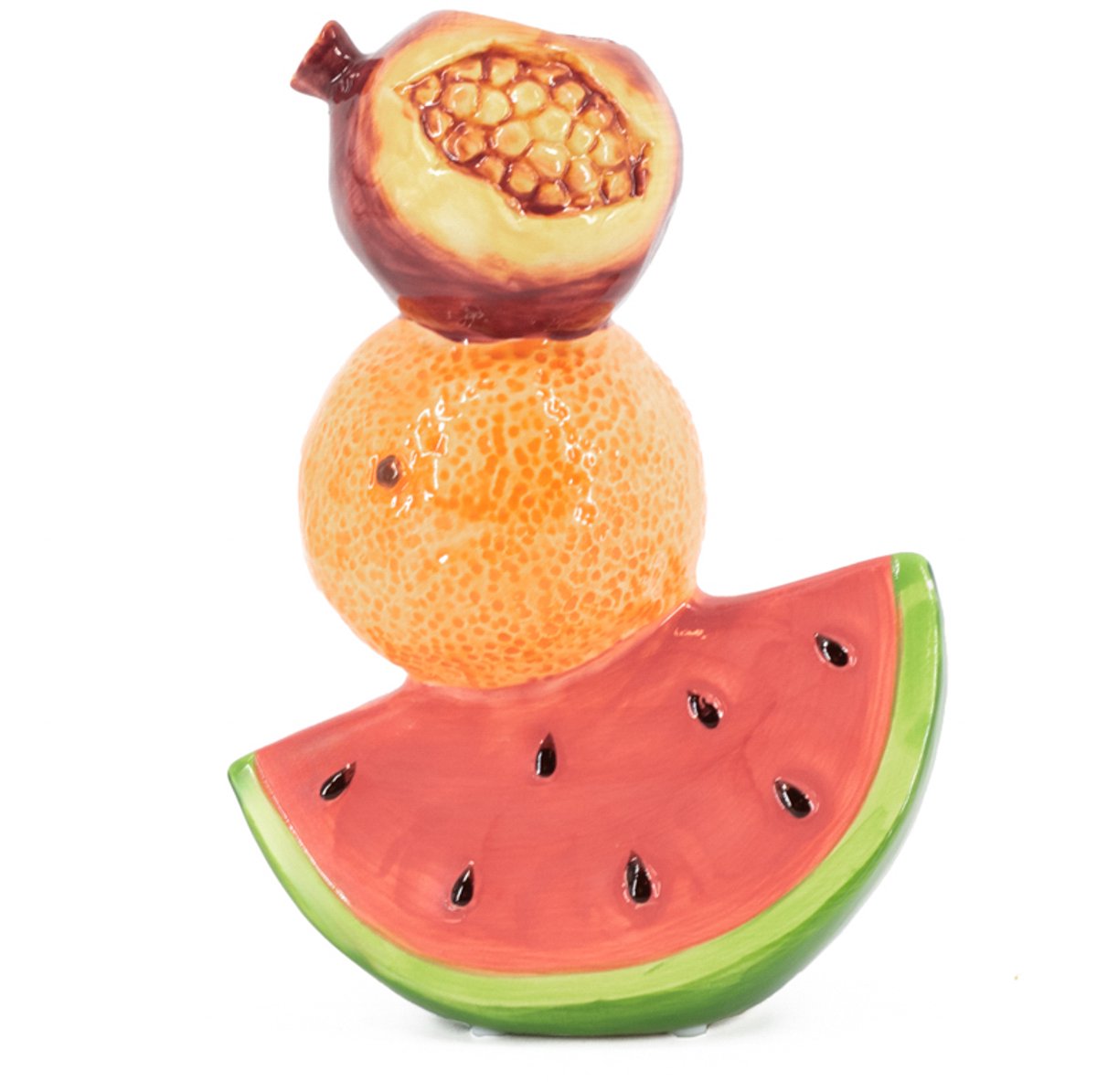 homebound by ky Aardewerk vaas fruit | bloemenvaas Meerkleurig