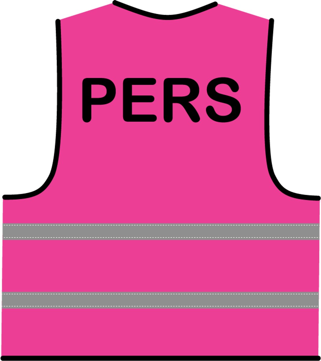 Pers hesje roze