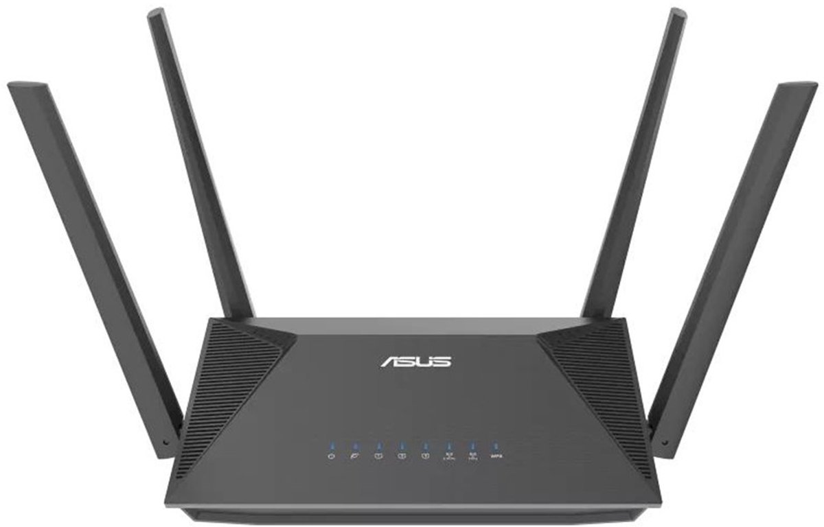 ASUS RT-AX52 - Extandable Router - AiMesh - AX1800 - Wi-Fi 6 - Dual-band - Zwart