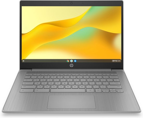 HP Chromebook 14a-ne1013dx Intel® Celeron® N4500 35,6 cm (14") HD 4 GB LPDDR4x-SDRAM Grijs - HP - Hoofdafbeelding