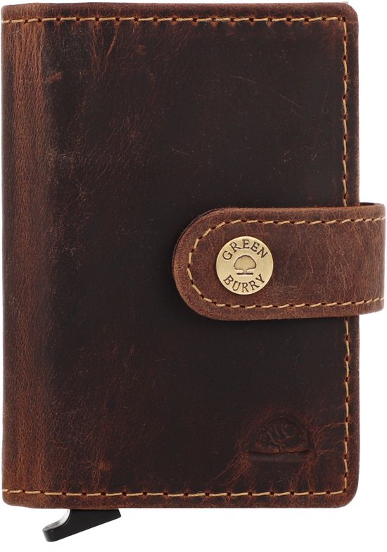 Greenburry Vintage Portemonnee VII leer 10 cm