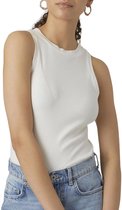 Vero Moda Top Vmlavender Sl Top Vma Jrs Noos 10275519 Blanche White Femme Taille - S