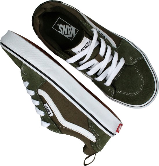 Baskets pour femmes Vans YT Filmore Garçons - Feuille de Vigne / White - Taille 33