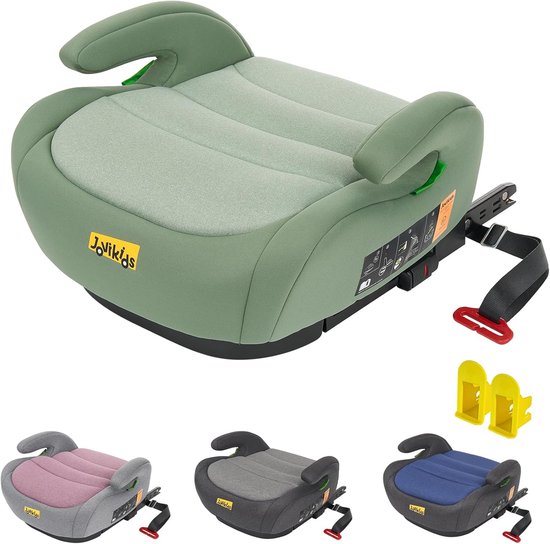 Stoelverhoger Auto I-Size ISOFIX voor Kinderen 6-12 Jaar | Veilig en Comfortabel