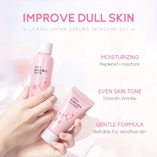 Set de soins Livano - Ado - Soin du visage - Produits - Tools - Soins de la peau - Femme - Coffret cadeau - Kits - 6 pièces