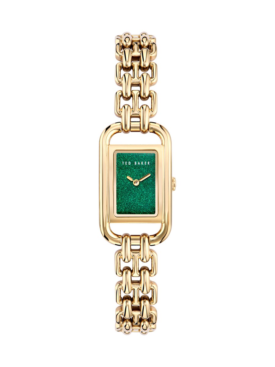 Ted Baker Tessye Kwarts Analoog Horloge Gouden Toon Case: 100% Stainless Steel | Armband: 100% Stainless Steel 17 mm BKPTTF405W0