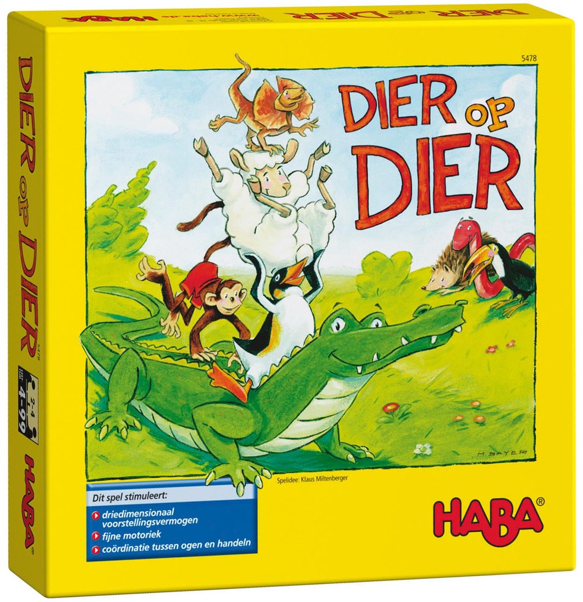 Haba Spelletje Dier op dier | Spel voor Kinderen — afbeelding 14