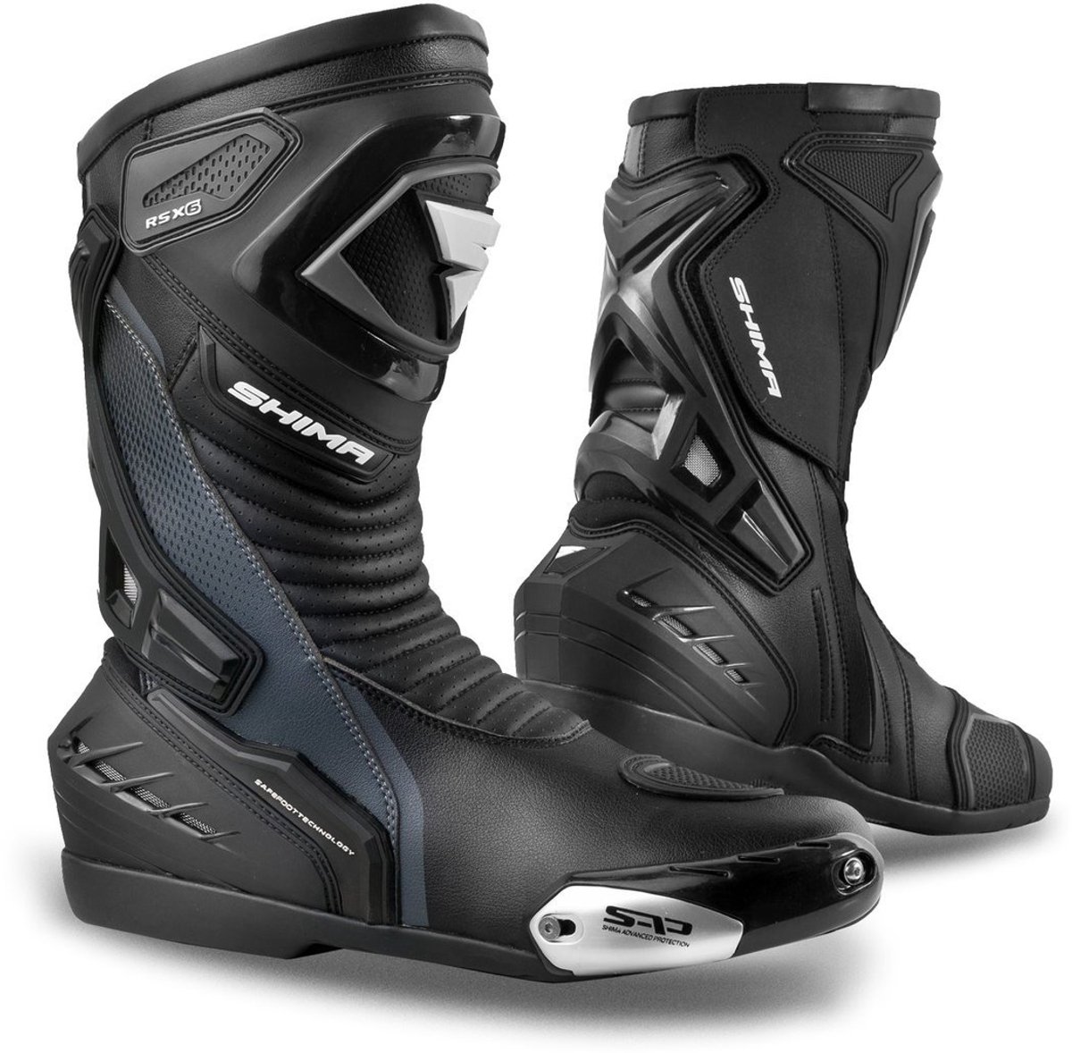 SHIMA RSX-6 Zwart Motorlaarzen - Laars
