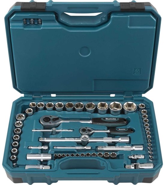 Makita E-10883 Handgereedschapset - 221-delig