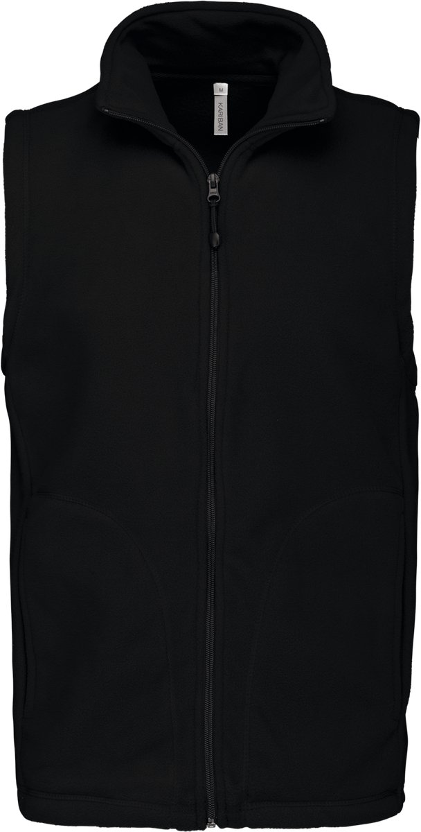 Kariban Bodywarmer van microfleece heren K913 - Black - 5XL