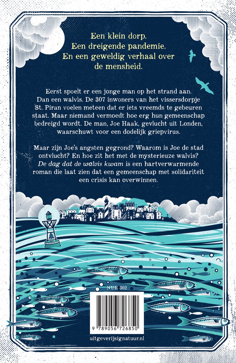 De dag dat de walvis kwam - back cover