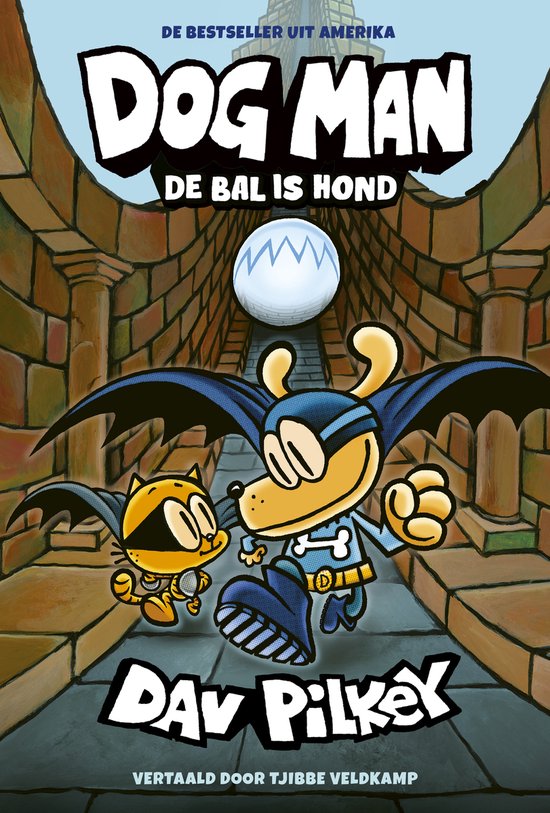 Dog Man 7 - De bal is hond - cover