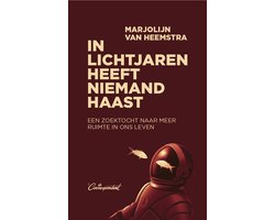 Omslag van In lichtjaren heeft niemand haast