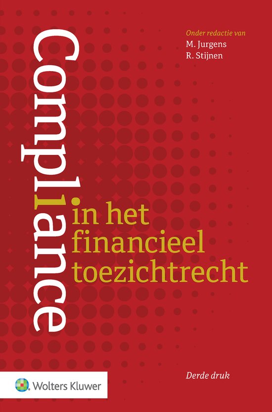 Compliance in het financieel toezichtrecht - cover