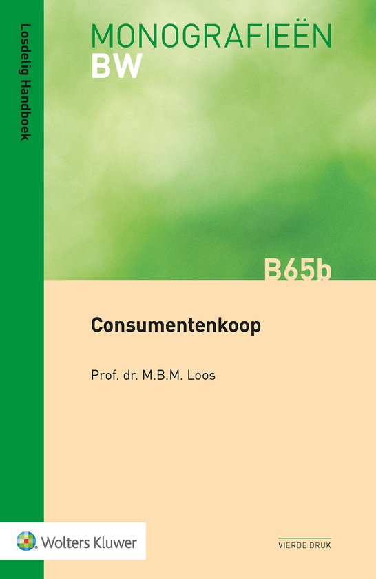 Monografieen BW B65b - Consumentenkoop - cover