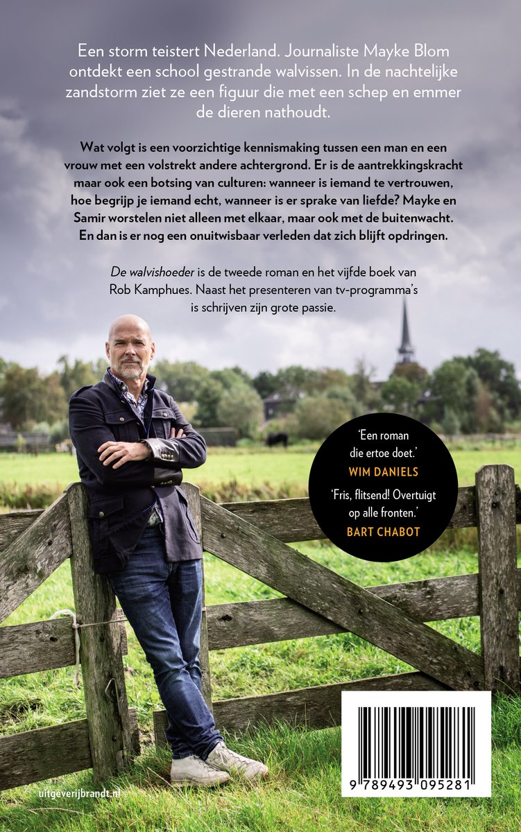 De walvishoeder - back cover