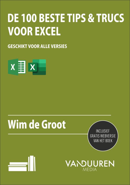 De 100 beste tips & trucs voor Excel - cover