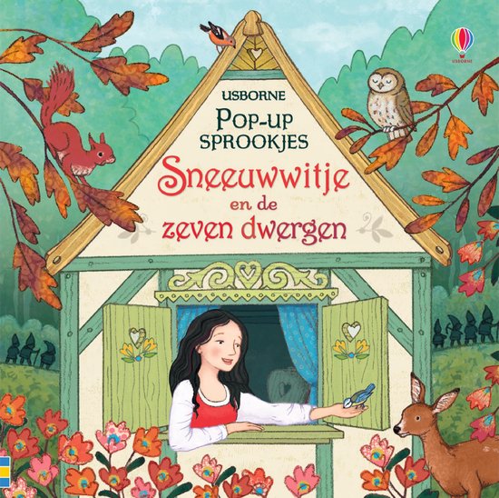 Pop-up Sneeuwwitje en de zeven dwergen - cover