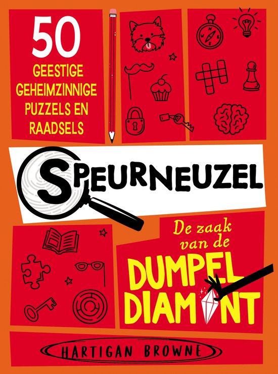 Speurneuzel 1 - Speurneuzel: De zaak van de Dumpel Diamant - cover