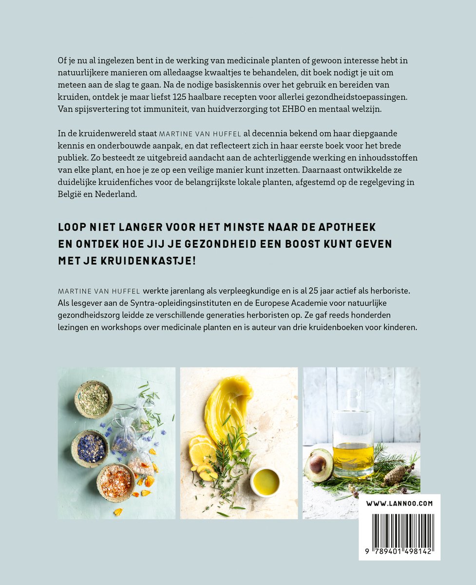 De kruidenapotheek - back cover