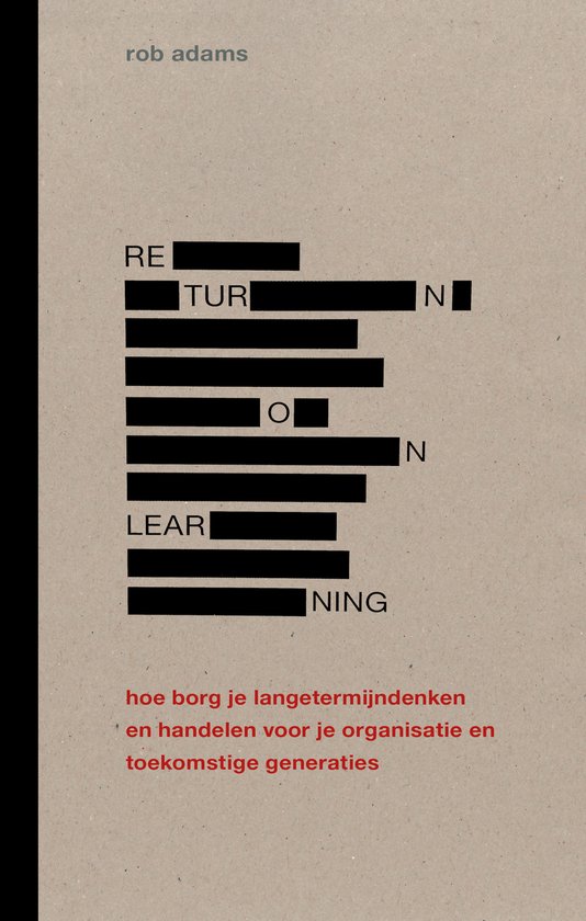 Return on learning - cover