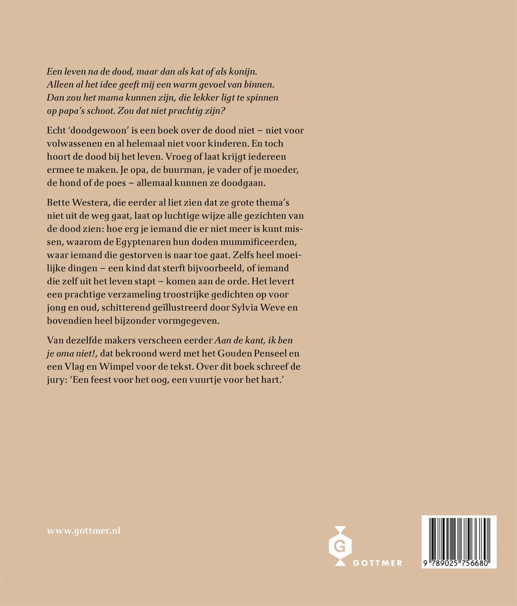 Doodgewoon - back cover