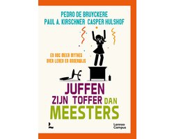 Omslag van Juffen zijn toffer dan meesters