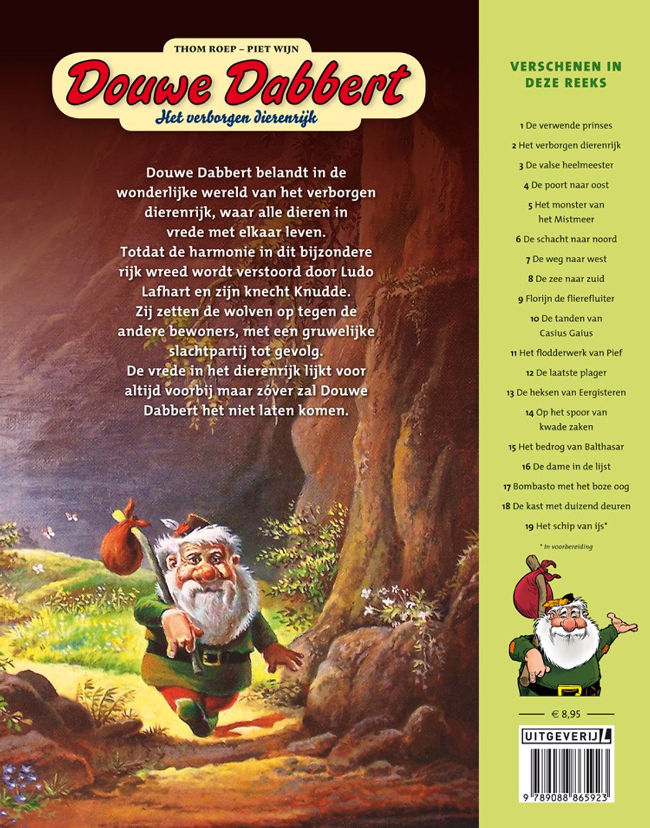 Douwe Dabbert 2 - Het verborgen dierenrijk, Thom Roep | 9789088865923 |  Boeken | bol