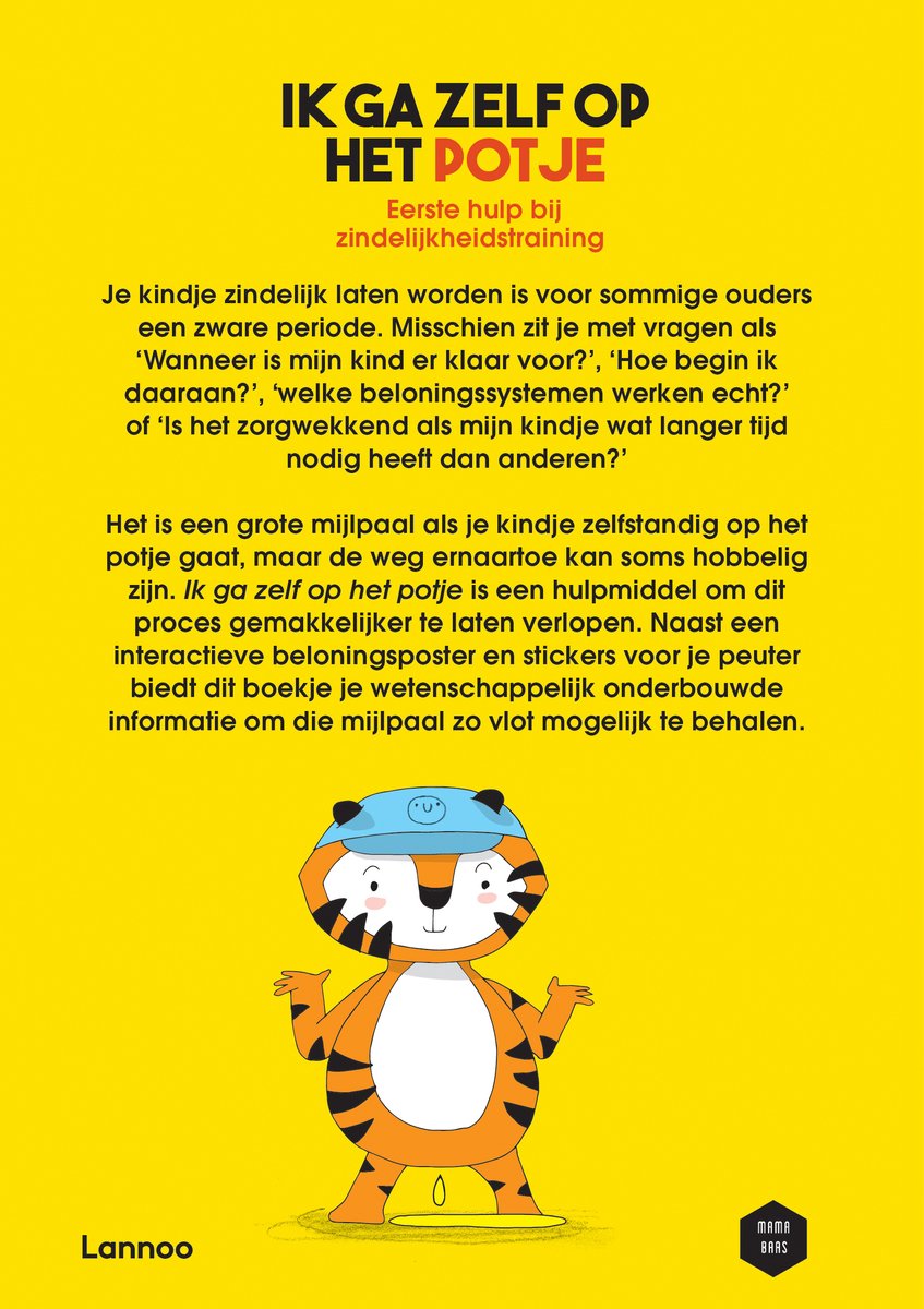 Ik ga zelf op het potje - back cover
