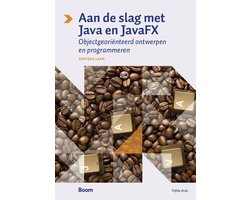 Omslag van Aan de slag met Java en JavaFX