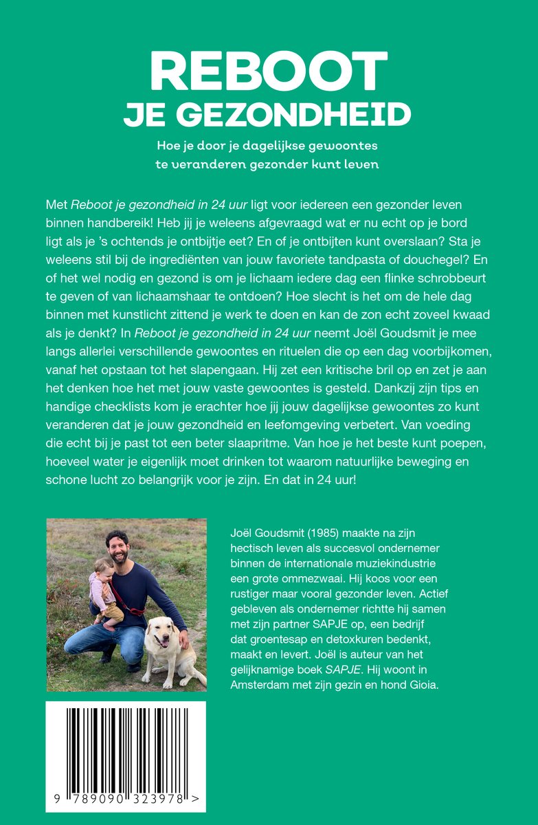 Reboot je gezondheid in 24 uur - back cover