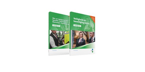 InORDE - Beveiliger 2/3 combipakket Veiligheid en beveiliging basis Theorieboek