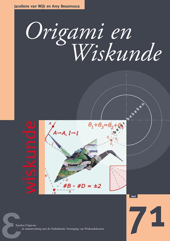Zebra-reeks 71 - Origami en Wiskunde - cover