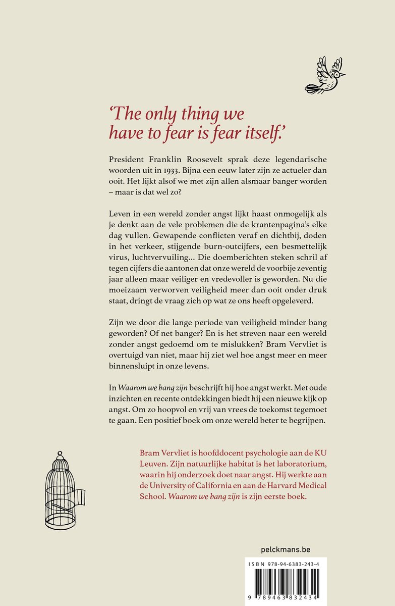 Waarom we bang zijn - back cover