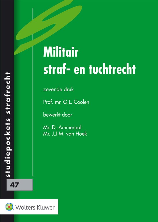 Militair Straf- en Tuchtrecht - cover