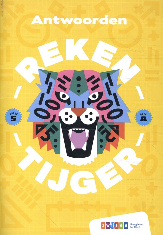 Rekentijger Groep 5 Antwoordenboek A - cover