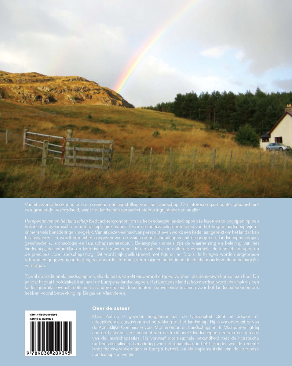 Perspectieven op het landschap - back cover