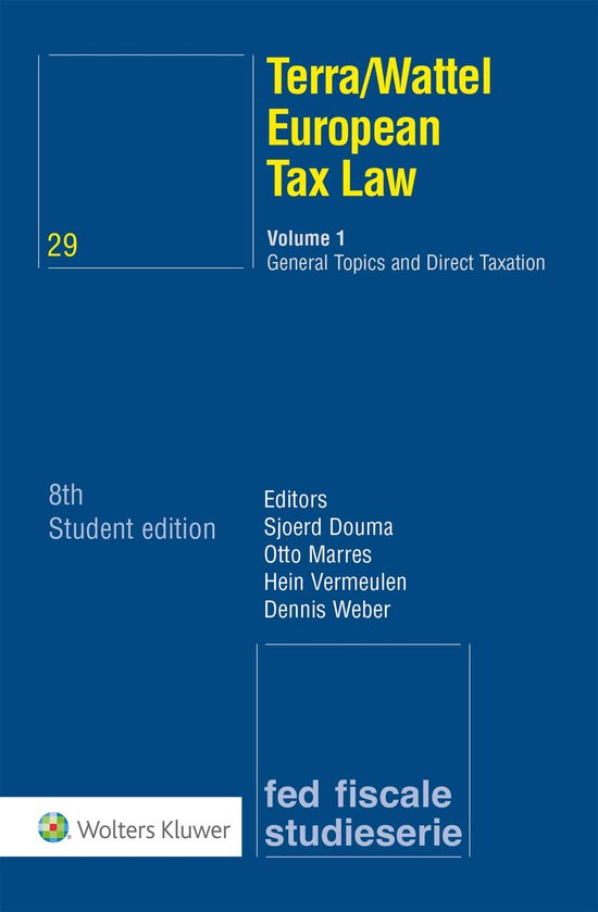 European Tax Law Volume 1 Volume 1 General Topics and Direct ... - cover