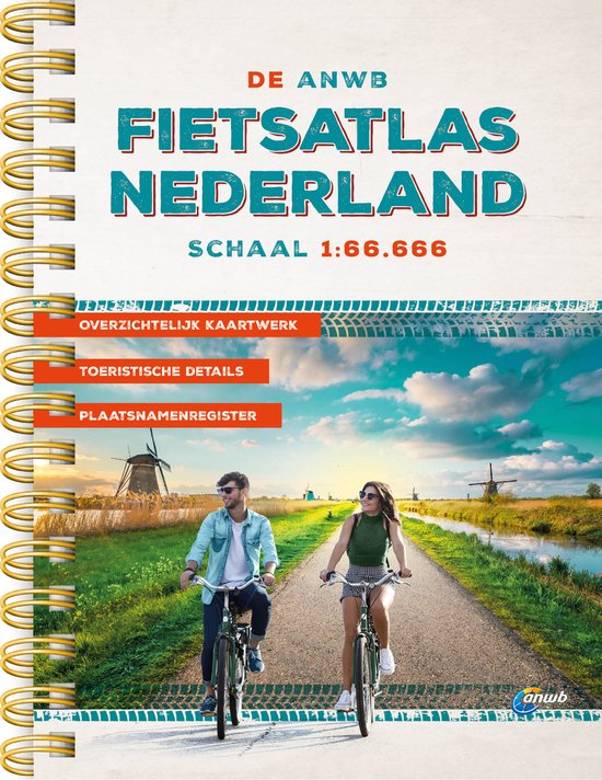 De ANWB fietsatlas Nederland - cover