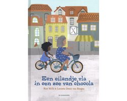 Een eilandje vla in een zee van chocola