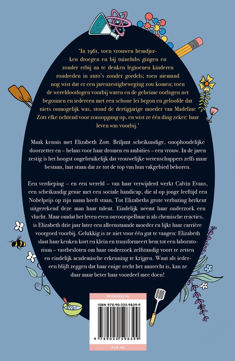 Lessen in chemie - back cover