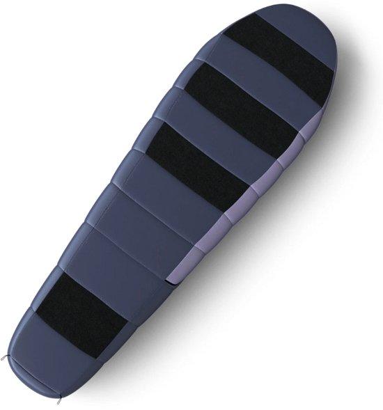 Husky mummyslaapzak Ember voor dames 2024 -15°C - 200 cm - Blauw met Roze van Husky — afbeelding 4