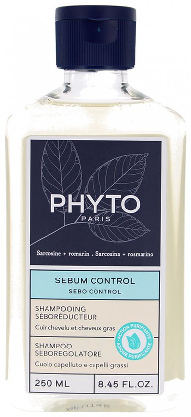 Phyto Sebum Control Oil-Reducing Shampoo 15,6x7x3,5