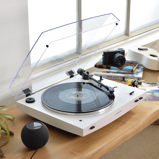 Audio-Technica Automatische Bluetooth Platenspeler AT-LP3XBT-WH - Wit - platenspeler — afbeelding 3