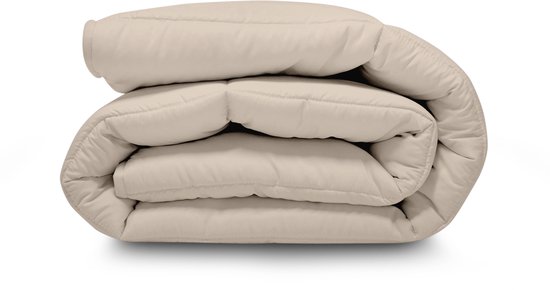 Stonewashed All in One Wasbaar Dekbed Easy 200x200 - Dekbed zonder overtrek - Hoesloos dekbed - Eazy dekbed - Gekleurd dekbed - All Year Winterdekbed & Zomerdekbed - Tweepersoons Dekbed - Sand - Dekbedden