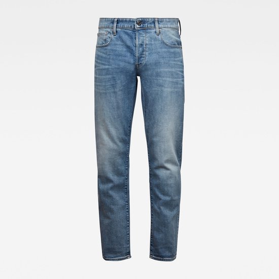 G-Star RAW Jeans 3301 Regular Tapered Jeans 51003 C052 8436 Lt Indigo Aged Men Size - W29 X L32