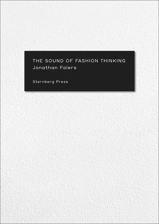 The Sound of Fashion Thinking - cover