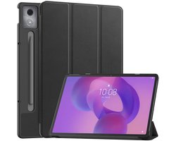 Cazy tablet Hoes geschikt voor Lenovo Idea Tab Pro - TriFold Bookcase - Zwart