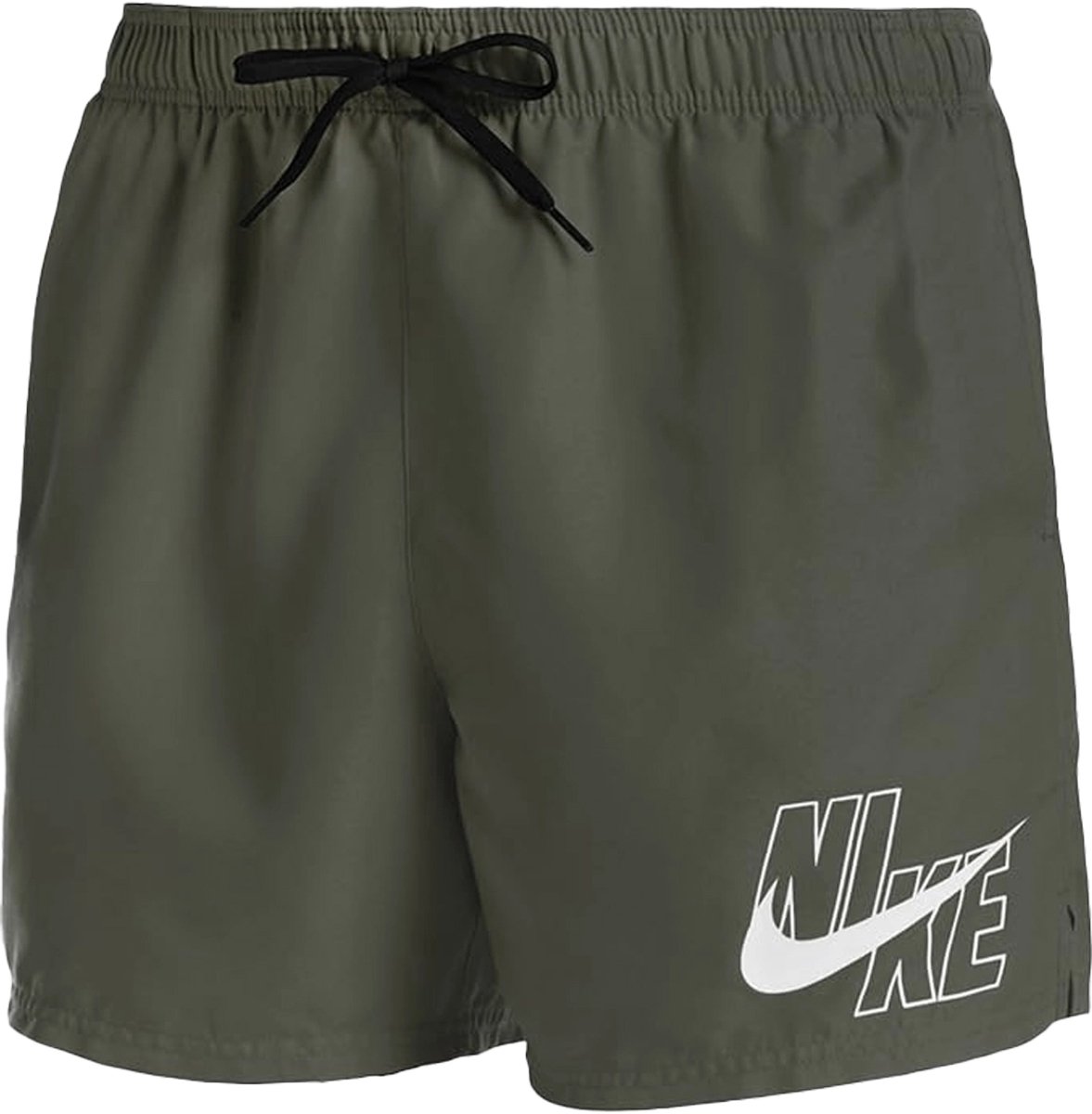 Nike Swim Logo Lap 5" Volley Heren Zwembroek - Iron Grey — afbeelding 10