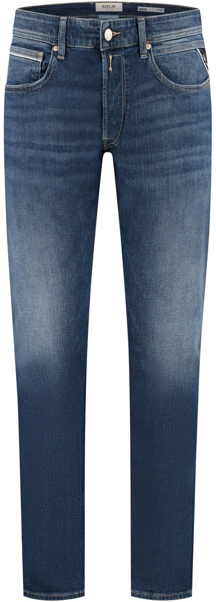 Replay Grover Pants Jeans Heren - Broek - Blauw - Maat 31/34